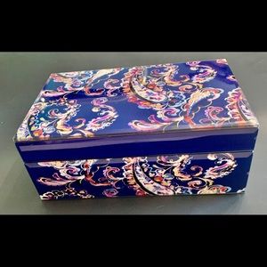 Trina Turk Geometric Pattern, Multi Color Acrylic Trinket  Box, New With Tags,